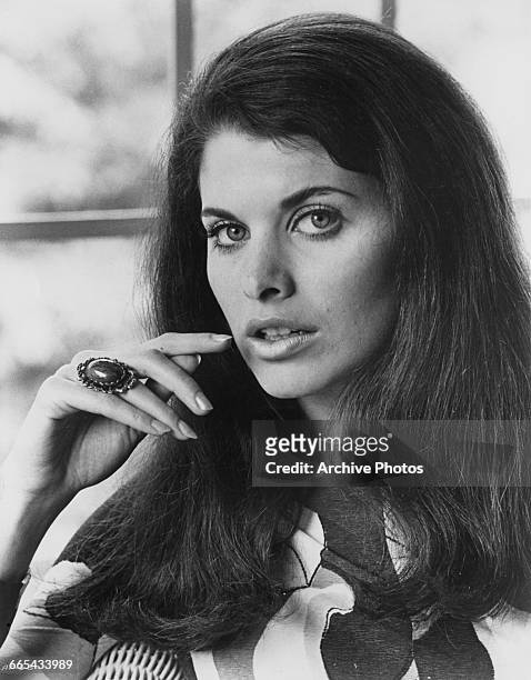 American actress Sherry Lansing in a publicity still for the film 'The April Fools', USA, 1969. She plays a party guest in an uncredited role. She...