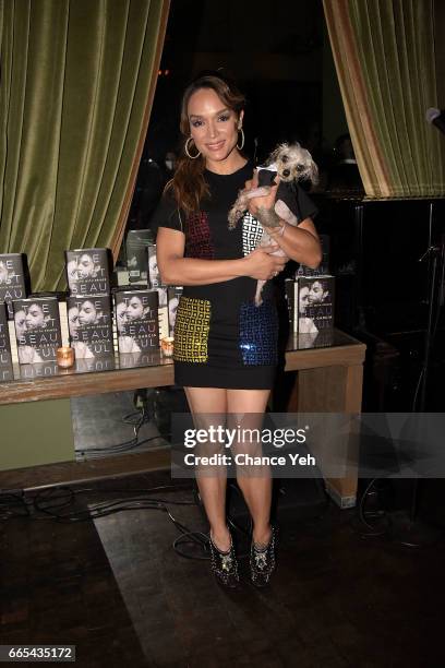 Mayte Garcia attends "The Most Beautiful: My Life With Prince" by Mayte Garcia private book launch party at Soho Grand Hotel on April 5, 2017 in New...