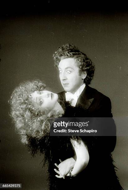 Portrait of actress Carol Kane and actor Gene Wilder from the film 'World's Greatest Lover,' 1977.