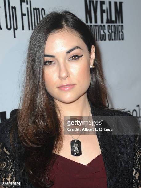 Actress/writer Sasha Grey arrives for the Premiere Of "SHOT! The Psycho-Spiritual Mantra of Rock" held at Pacific Theatres at The Grove on April 5,...