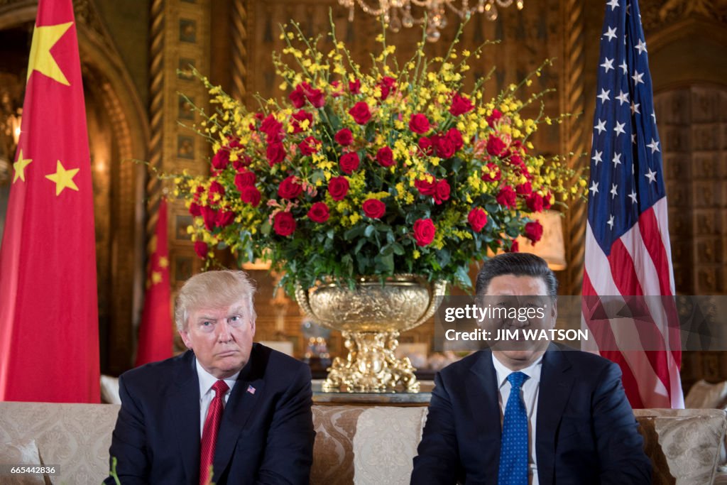 US-CHINA-DIPLOMACY-TRUMP-XI