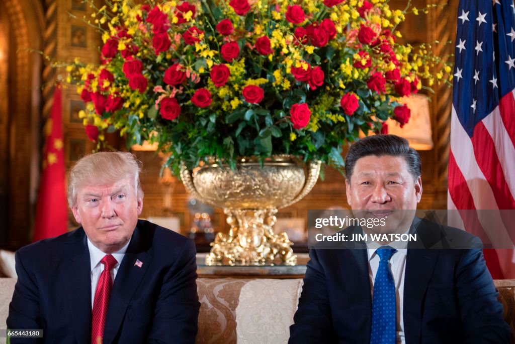 US-CHINA-DIPLOMACY-TRUMP-XI