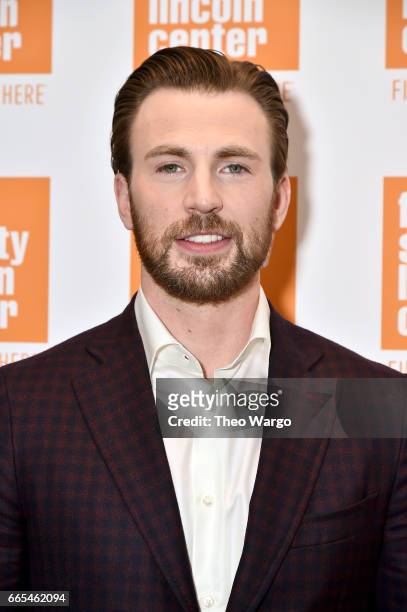 Actor Chris Evans attends the "Gifted" New York Premiere at New York Institute of Technology on April 6, 2017 in New York City.
