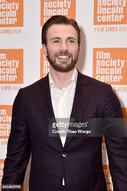 Actor Chris Evans attends the "Gifted" New York Premiere at New York Institute of Technology on April 6, 2017 in New York City.