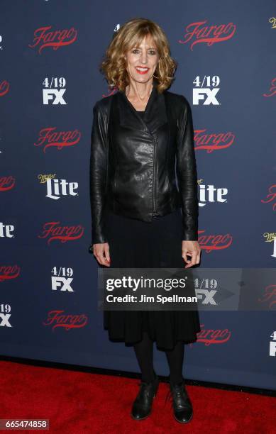 Actress Christine Lahti attends the FX Network 2017 all-star upfront at SVA Theater on April 6, 2017 in New York City.