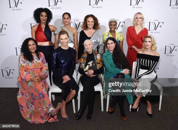 Sarah Jones, Tracee Ellis Ross, Diane von Furstenberg, Cynthia Erivo and Laura Brown, Baljeet Sandhu, Karlie Kloss, Jane Goodall, Yoani Sanchez and...