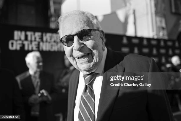 Producer Walter Mirisch attends the 50th anniversary screening of "In the Heat of the Night" during the 2017 TCM Classic Film Festival on April 6,...