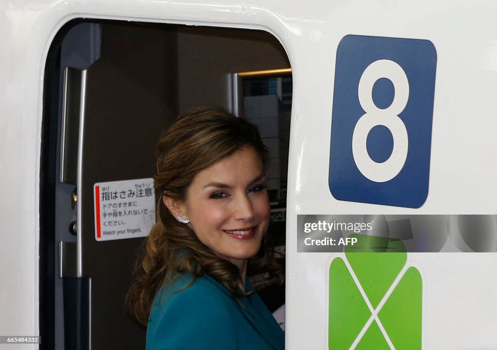 JAPAN-SPAIN-ROYALS