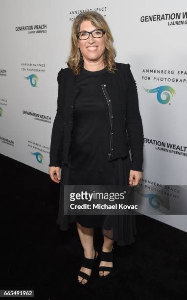 Photographer/filmmaker Lauren Greenfield at GENERATION WEALTH By Lauren Greenfield at Annenberg Space For Photography on April 6, 2017 in Century...
