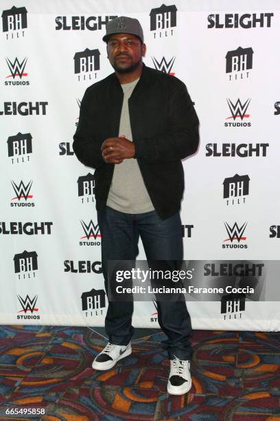 Actor Mekhi Phifer attends Special Screening of BH Tilt and WWE Studios' "Sleight" at the Regal LA Live Stadium 14 on April 6, 2017 in Los Angeles,...