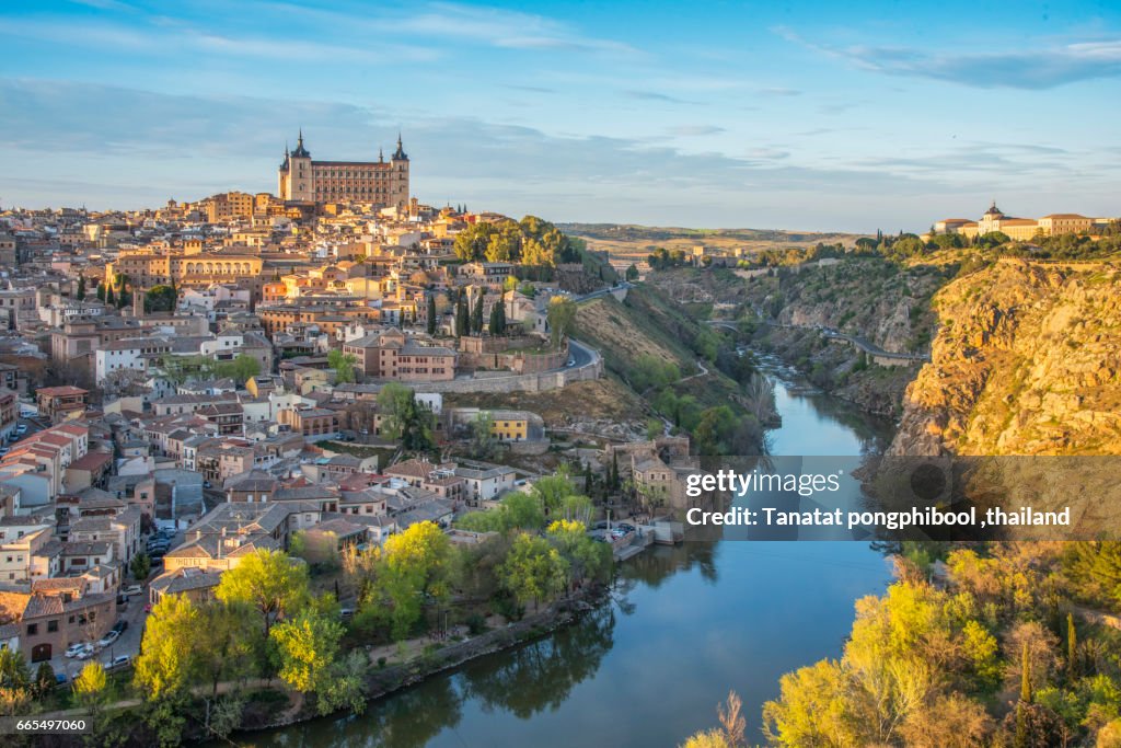 Toledo at Sunset, Spain.