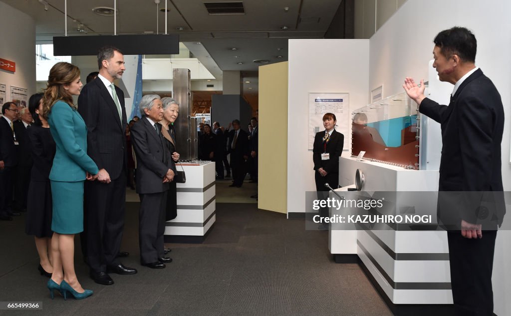 JAPAN-SPAIN-ROYALS