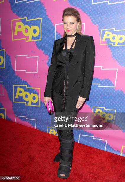 Actor Jodie Sweetin attends the premiere of Pop TV's "Hollywood Darlings" at iPic Theaters on April 6, 2017 in Los Angeles, California.