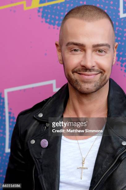 Actor Joey Lawrence attends the premiere of Pop TV's "Hollywood Darlings" at iPic Theaters on April 6, 2017 in Los Angeles, California.