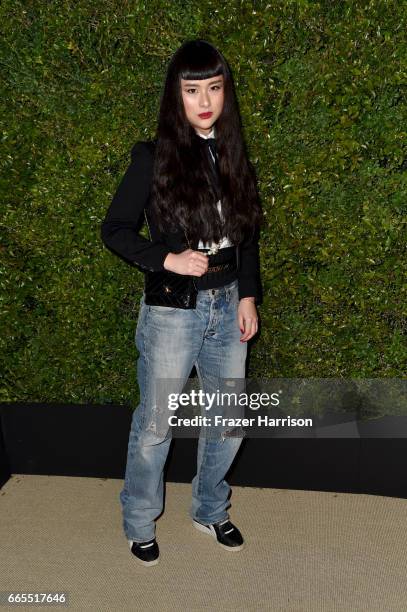 Asia Chow, Rainey Qualley, and Sistine Stallone at Chanel x Nordstrom  Ephemeral Boutique Opening