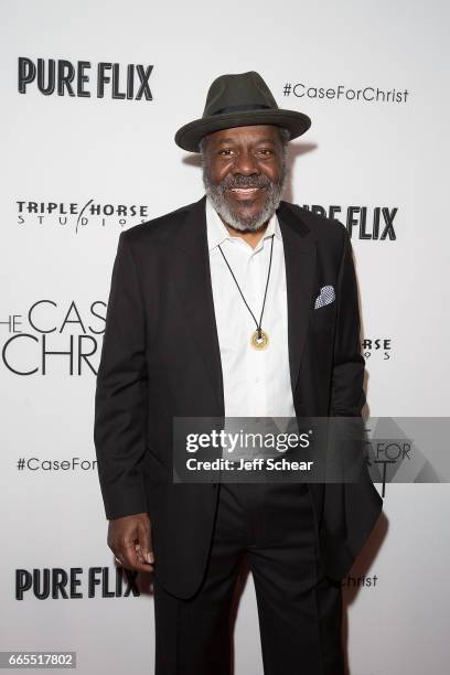 Frankie Faison attends The Case For Christ Premiere at AMC River East Theater on April 6, 2017 in Chicago, Illinois.