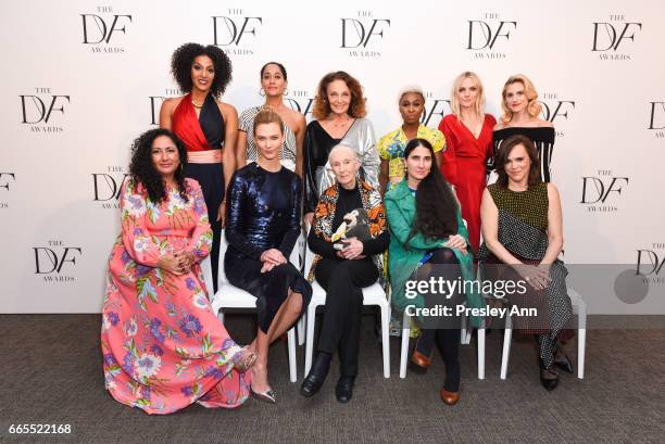 Sarah Jones, Tracee Ellis Ross, Diane von Furstenberg, Cynthia Erivo and Laura Brown, Allison Williams, Baljeet Sandhu, Karlie Kloss, Jane Goodall,...