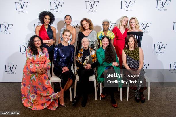 Sarah Jones, Tracee Ellis Ross, Diane von Furstenberg, Cynthia Erivo and Laura Brown, Baljeet Sandhu, Karlie Kloss, Jane Goodall, Yoani Sanchez and...