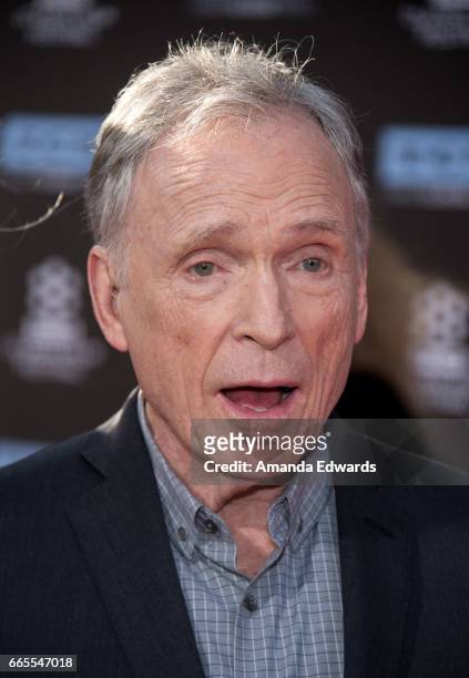 Television personality Dick Cavett arrives at the 2017 TCM Classic Film Festival - Opening Night Gala - 50th Anniversary Screening of "In The Heat Of...