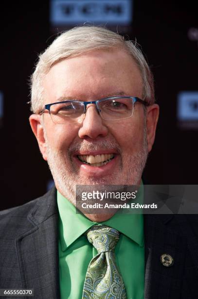 Film critic Leonard Maltin arrives at the 2017 TCM Classic Film Festival - Opening Night Gala - 50th Anniversary Screening of "In The Heat Of The...