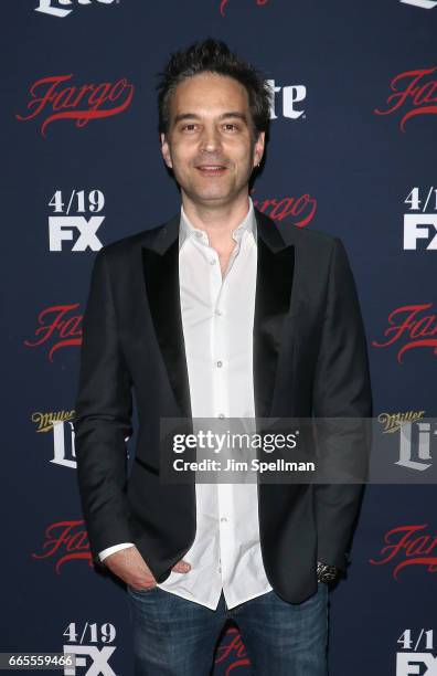 Composer Jeff Russo attends the FX Network 2017 All-Star Upfront at SVA Theater on April 6, 2017 in New York City.