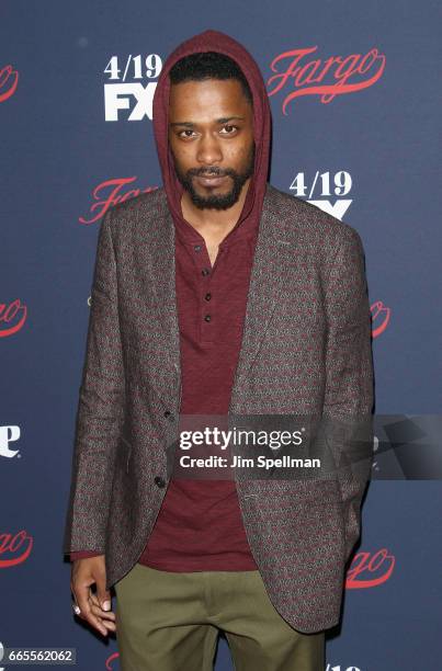 Actor Lakeith Stanfield attends the FX Network 2017 All-Star Upfront at SVA Theater on April 6, 2017 in New York City.