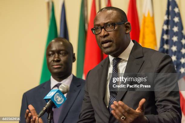 Following a United Nations Security Council meeting regarding the security situation in Mali, Malian Foreign Minister Abdoulaye Diop spoke with the...