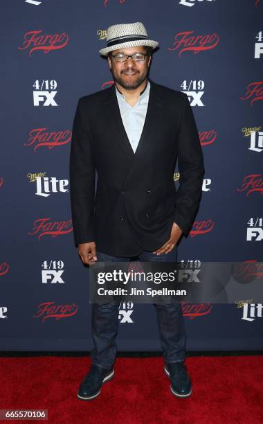 Actor Brandon J. Dirden attends the FX Network 2017 All-Star Upfront at SVA Theater on April 6, 2017 in New York City.