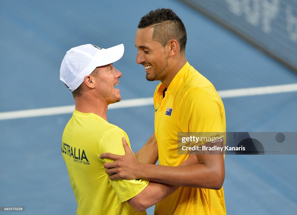 Australia v USA - Davis Cup World Group Quarterfinals