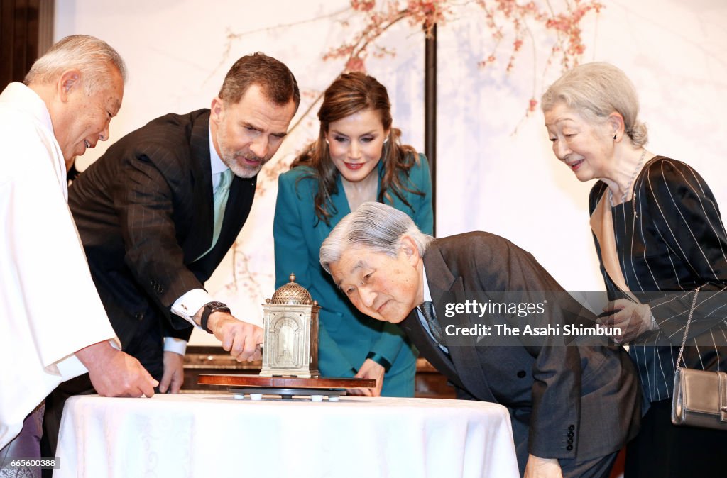 King Felipe VI and Queen Letizia Visit Japan - Day 4
