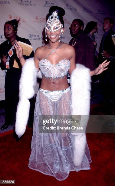 Rapper Lil'' Kim attends the 1999 VH1/Vogue Fashion Awards December 5, 1999 in New York, NY. The U.S. Postal Service announced June 29, 2000 that it...