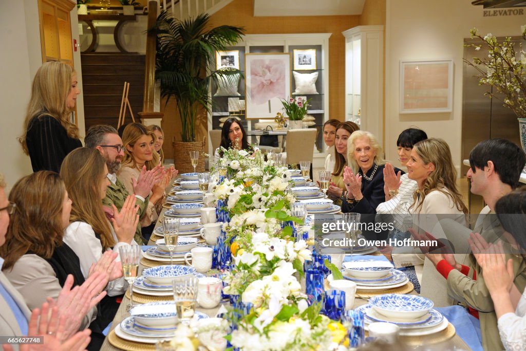 The AERIN Collection by Williams Sonoma Launch Breakfast with Aerin Lauder