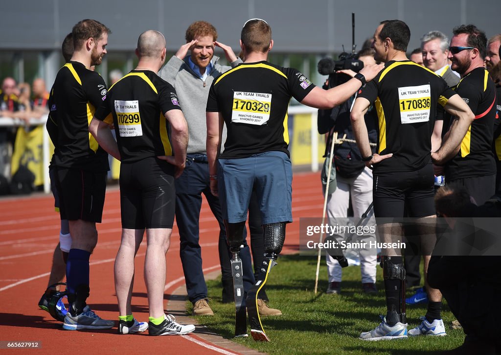 Prince Harry Visits Bath With Invictus Games