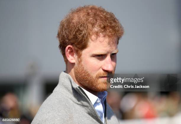 Prince Harry, Patron of the Invictus Games Foundation, attends the UK team trials for the Invictus Games Toronto 2017 held at the University of Bath...