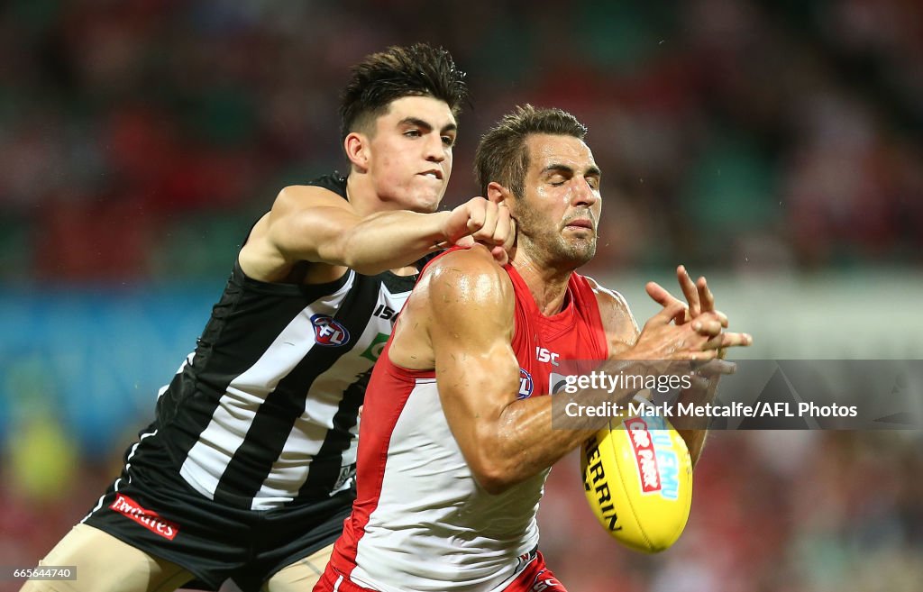 AFL Rd 3 - Sydney v Collingwood