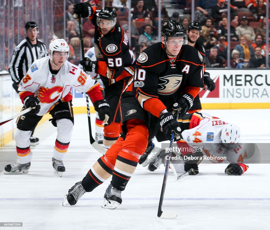 Calgary Flames v Anaheim Ducks