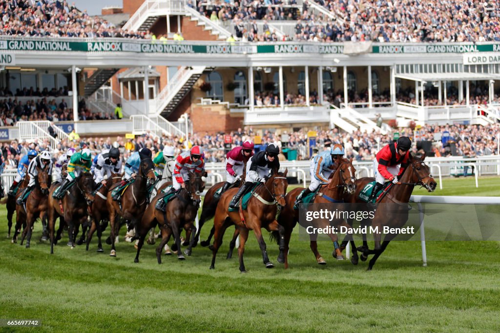 Elegance on Ladies Day at The 2017 Randox Health Grand National