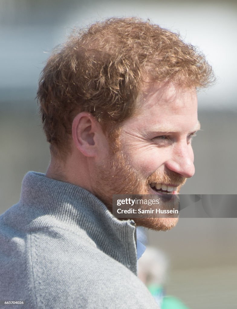 Prince Harry Visits Bath With Invictus Games