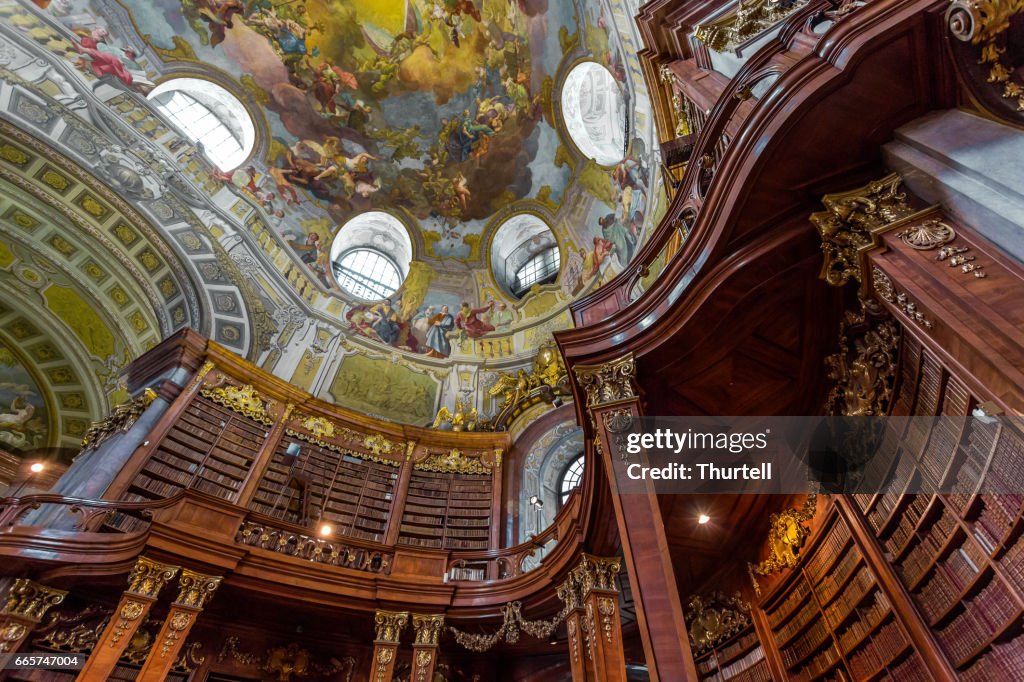 Interior, Prunksaal, Austrian National Library