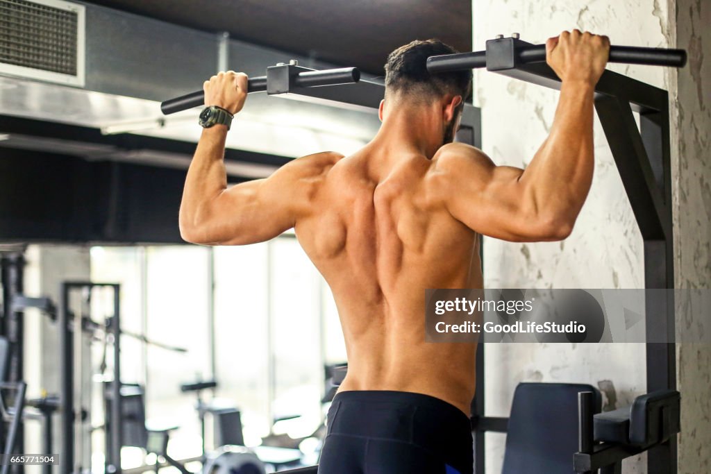 Muscular back
