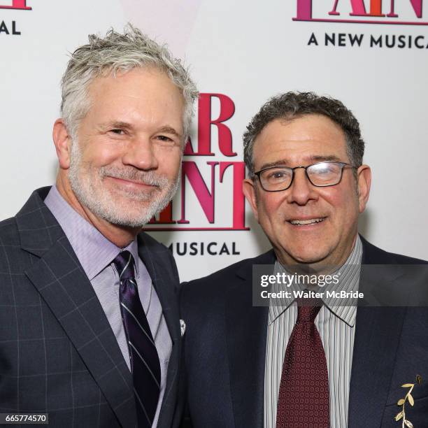Gerald McCullouch and Michael Greif attend the Broadway Opening Night Performance of 'War Paint' at the Nederlander Theatre on April 6, 2017 in New...