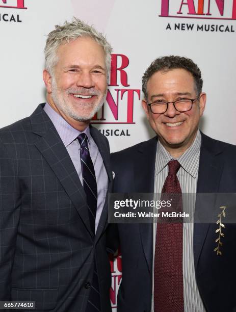 Gerald McCullouch and Michael Greif attend the Broadway Opening Night Performance of 'War Paint' at the Nederlander Theatre on April 6, 2017 in New...