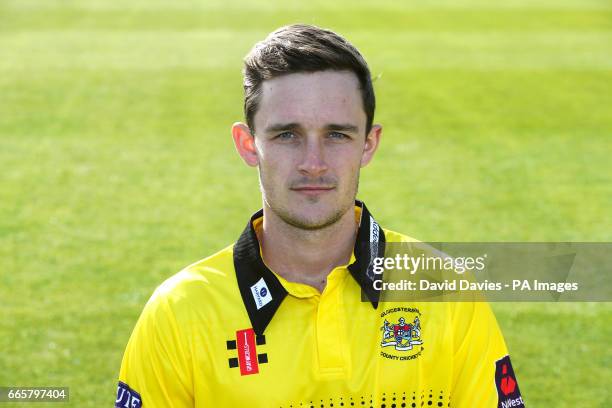 Gloucestershire's Gareth Roderick during the media day at The Brightside Ground, Bristol.