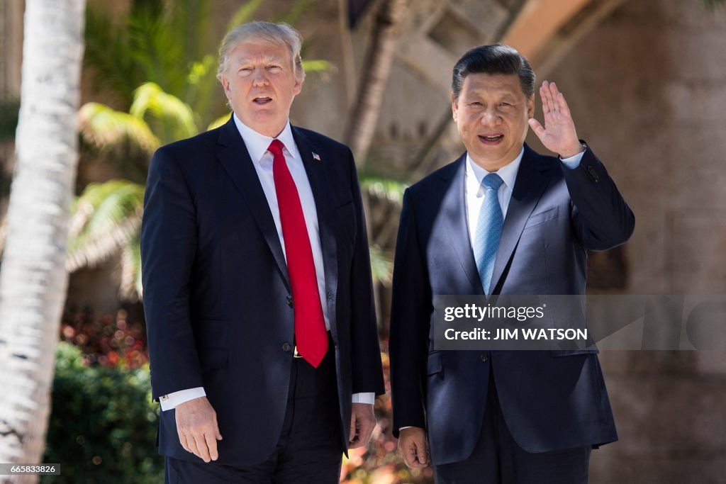 TOPSHOT-US-CHINA-SUMMIT-TRUMP-XI