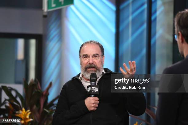 Mandy Patinkin discusses "Homeland" and "Smurfs: The Lost Village" during the Build Series at Build Studio on April 7, 2017 in New York City.