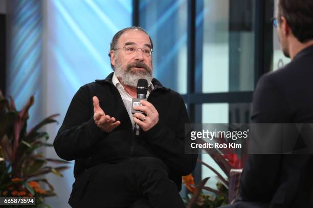 Mandy Patinkin discusses "Homeland" and "Smurfs: The Lost Village" during the Build Series at Build Studio on April 7, 2017 in New York City.