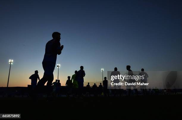 Louth , Ireland - 7 April 2017; A general view before the start of the SSE Airtricity League Premier Division match between Drogheda United and...