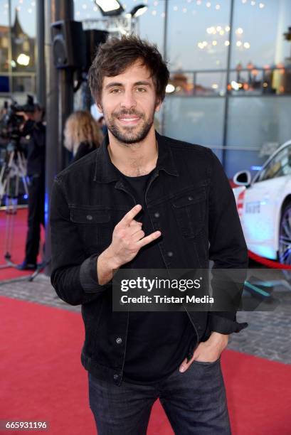 Max Giesinger attends the Radio Regenbogen Award 2017 at Europa-Park on April 7, 2017 in Rust, Germany.