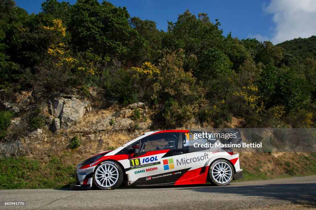 FIA World Rally Championship France - Day One