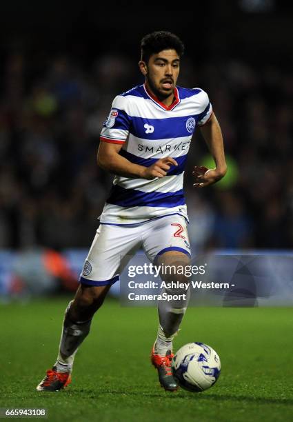 Queens Park Rangers' Massimo Luongo in action during the Sky Bet Championship match between Queens Park Rangers and Brighton & Hove Albion at Loftus...